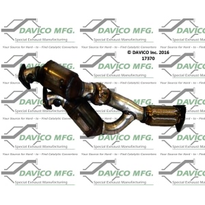 Davico Direct Fit Catalytic Converter and Pipe Assembly for 2006 Volkswagen Touareg - 17370