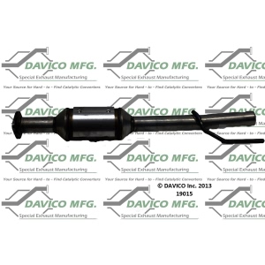 Davico Direct Fit Catalytic Converter and Pipe Assembly for 2001 Mazda Tribute - 19015