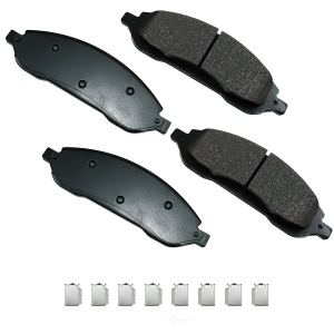 Akebono Pro-ACT™ Ultra-Premium Ceramic Front Disc Brake Pads - ACT1022