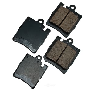 Akebono EURO™ Ultra-Premium Ceramic Rear Disc Brake Pads for 2003 Mercedes-Benz C240 - EUR873