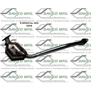 Davico Direct Fit Catalytic Converter and Pipe Assembly for 1993 Mazda 929 - 16518
