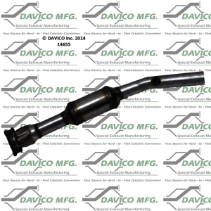 Davico Direct Fit Catalytic Converter and Pipe Assembly for 1999 Plymouth Neon - 14655