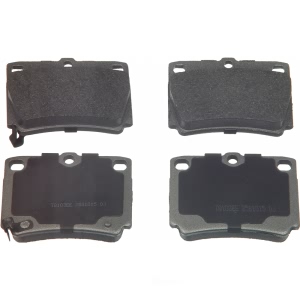 Wagner Thermoquiet Semi Metallic Rear Disc Brake Pads for 2001 Mitsubishi Montero Sport - MX733