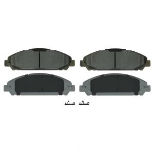 Wagner Thermoquiet Ceramic Front Disc Brake Pads for 2018 Ford Mustang - QC1791