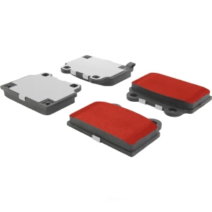 Centric Posi Quiet Pro™ Semi-Metallic Rear Disc Brake Pads for 2015 Mitsubishi Lancer - 500.13680