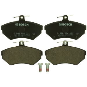 Bosch EuroLine™ Semi-Metallic Front Disc Brake Pads for 1995 Volkswagen Passat - 0986494021