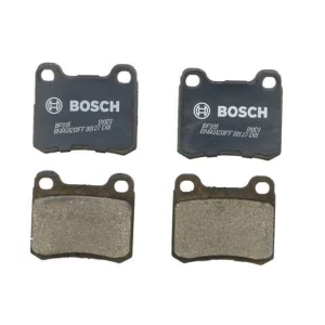 Bosch QuietCast™ Premium Organic Rear Disc Brake Pads for 1987 Mercedes-Benz 190D - BP335