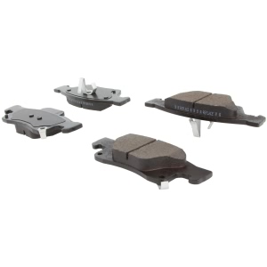 Centric Posi Quiet™ Ceramic Rear Disc Brake Pads for 2016 Jeep Grand Cherokee - 105.14980