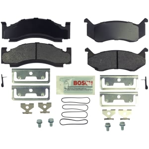 Bosch Blue™ Semi-Metallic Front Disc Brake Pads for 1990 Dodge D250 - BE269H