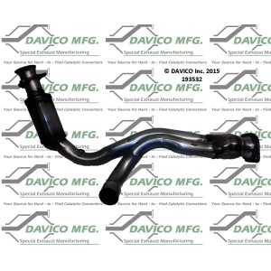 Davico Direct Fit Catalytic Converter and Pipe Assembly for 2006 Chevrolet Silverado 1500 - 193532