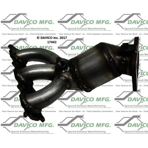 Davico Exhaust Manifold with Integrated Catalytic Converter for 2014 Volvo XC70 - 17442