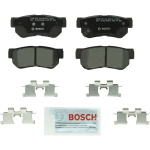 Bosch QuietCast™ Premium Organic Rear Disc Brake Pads for 2006 Hyundai Azera - BP813