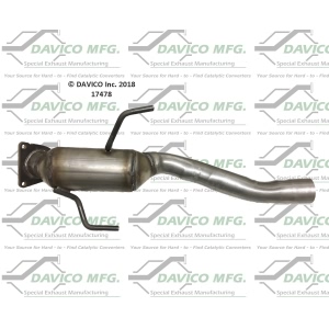 Davico Direct Fit Catalytic Converter and Pipe Assembly for 2008 Porsche Cayenne - 17478
