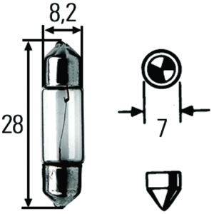 Hella Car Bulbs for Volkswagen - H83200001