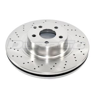 DuraGo Drilled Vented Front Brake Rotor for Mercedes-Benz S600 - BR900888