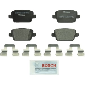 Bosch QuietCast™ Premium Organic Rear Disc Brake Pads for 2012 Land Rover LR2 - BP1314