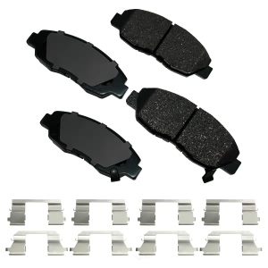 Akebono Performance™ Ultra-Premium Ceramic Front Brake Pads for Honda Insight - ASP465D