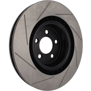 Centric SportStop Slotted 1-Piece Front Brake Rotor for 2008 Dodge Challenger - 126.63063