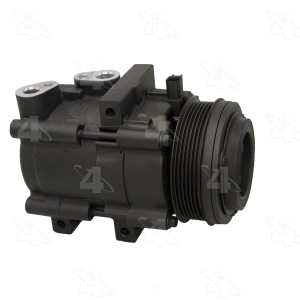 Four Seasons Remanufactured A C Compressor With Clutch for 2010 Ford E-350 Super Duty - 67198