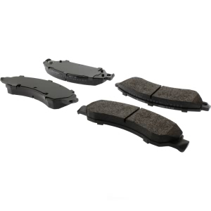 Centric Posi Quiet™ Extended Wear Semi-Metallic Front Disc Brake Pads for GMC Sierra - 106.10920