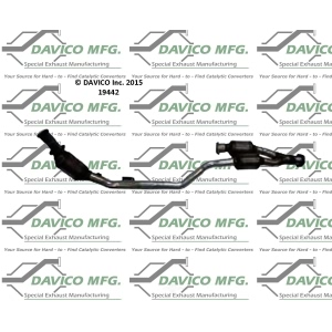 Davico Direct Fit Catalytic Converter and Pipe Assembly for 2004 Chrysler Crossfire - 19442