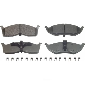 Wagner ThermoQuiet Semi-Metallic Disc Brake Pad Set for 1998 Plymouth Neon - MX642