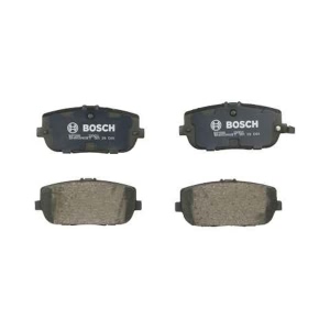 Bosch QuietCast™ Premium Organic Rear Disc Brake Pads for 2006 Mazda MX-5 Miata - BP1180