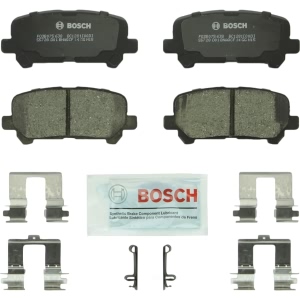 Bosch QuietCast™ Premium Ceramic Rear Disc Brake Pads for 2010 Acura MDX - BC1281