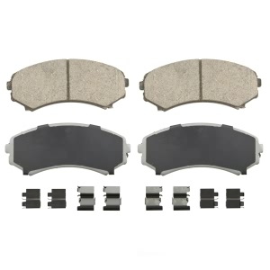 Wagner ThermoQuiet Ceramic Disc Brake Pad Set for 2011 Mitsubishi Endeavor - QC867