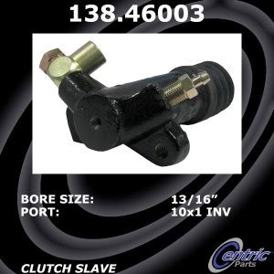 Centric Premium Clutch Slave Cylinder for 1989 Dodge Colt - 138.46003