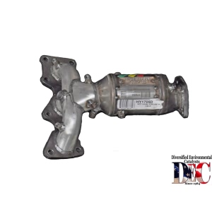 DEC Exhaust Manifold with Integrated Catalytic Converter for 2008 Kia Amanti - HY1705D