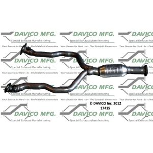 Davico Direct Fit Catalytic Converter and Pipe Assembly for 1995 Lexus LS400 - 17415