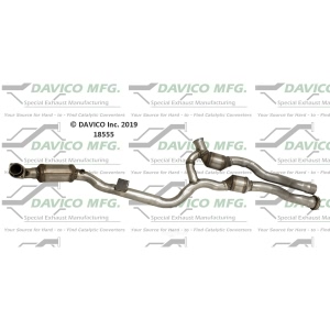 Davico Direct Fit Catalytic Converter and Pipe Assembly for 2004 Mercedes-Benz E55 AMG - 18555