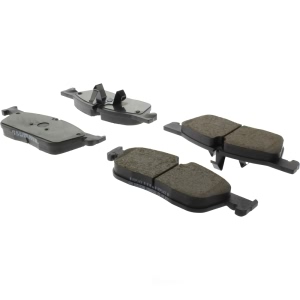 Centric Posi Quiet™ Ceramic Front Disc Brake Pads for 2019 Jaguar F-Pace - 105.18380