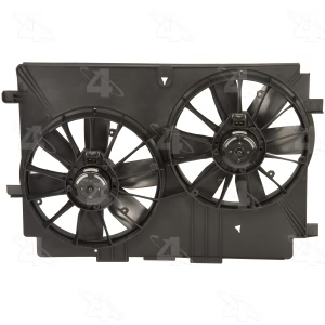 Four Seasons Dual Radiator And Condenser Fan Assembly for Chevrolet Camaro - 76012