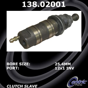 Centric Premium™ Clutch Slave Cylinder for 1987 Alfa Romeo Milano - 138.02001