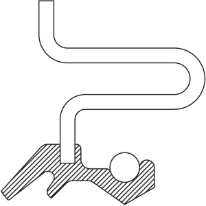 National Wheel Seal for Isuzu Hombre - 4813V