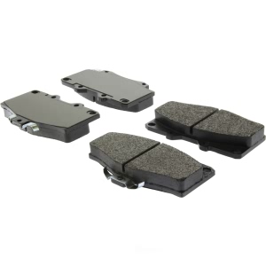 Centric Posi Quiet™ Extended Wear Semi-Metallic Front Disc Brake Pads for 2001 Toyota Tacoma - 106.04360