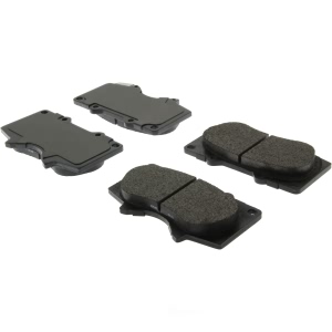 Centric Posi Quiet™ Extended Wear Semi-Metallic Front Disc Brake Pads for Mitsubishi Montero - 106.09760