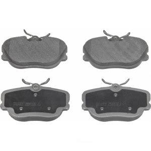 Wagner ThermoQuiet Semi-Metallic Disc Brake Pad Set for 2000 Land Rover Discovery - MX493A