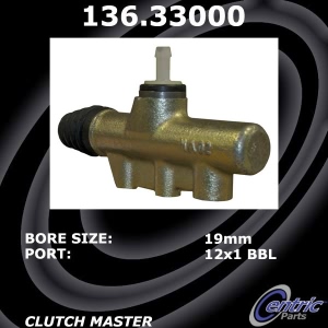 Centric Premium Clutch Master Cylinder for Volkswagen Vanagon - 136.33000