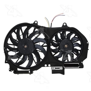 Four Seasons Dual Radiator And Condenser Fan Assembly for 2006 Audi A4 Quattro - 76344