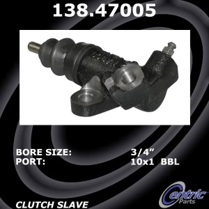 Centric Premium Clutch Slave Cylinder for 2005 Saab 9-2X - 138.47005