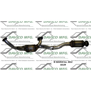 Davico Direct Fit Catalytic Converter and Pipe Assembly for 1997 Toyota Avalon - 16129
