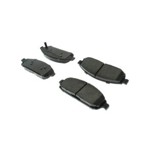 Centric Posi Quiet™ Extended Wear Semi-Metallic Front Disc Brake Pads for 2009 Jeep Commander - 106.10800