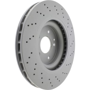 Centric SportStop Drilled 1-Piece Front Brake Rotor for 2001 Mercedes-Benz SL500 - 128.35046