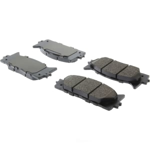 Centric Posi Quiet™ Extended Wear Semi-Metallic Front Disc Brake Pads for 2016 Lexus ES350 - 106.12930