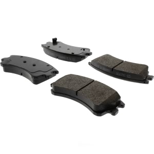 Centric Posi Quiet™ Extended Wear Semi-Metallic Front Disc Brake Pads for 2004 Mazda 6 - 106.09570