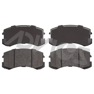 Advics Ultra-Premium™ Ceramic Front Disc Brake Pads for 2005 Mitsubishi Lancer - AD0904