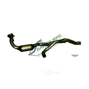 Davico Direct Fit Catalytic Converter and Pipe Assembly for 2011 Jeep Liberty - 193742